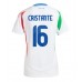 Maillot de foot Italie Bryan Cristante #16 Extérieur vêtements Femmes Europe 2024 Manches Courtes